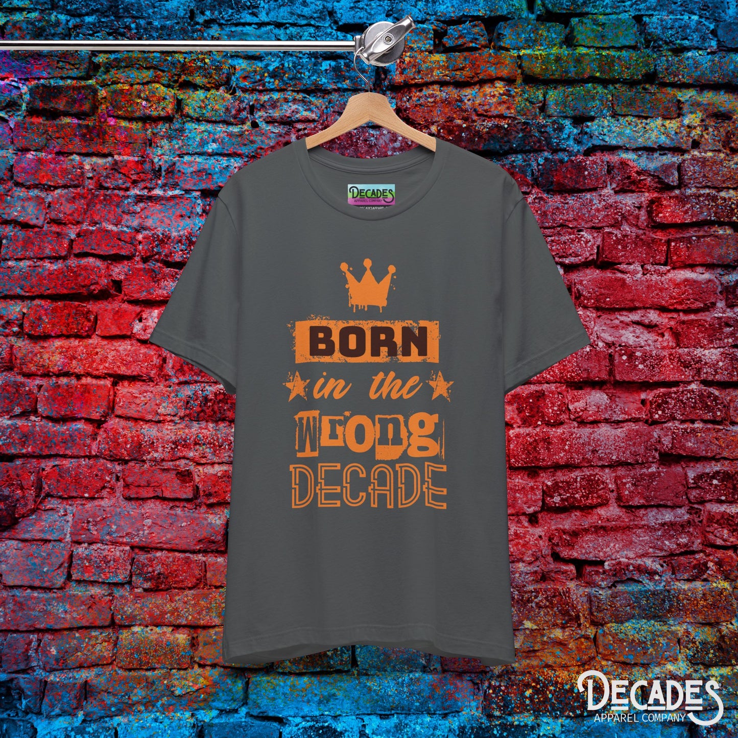 Born in the Wrong Decade - Retro Vibe Casual Shirt