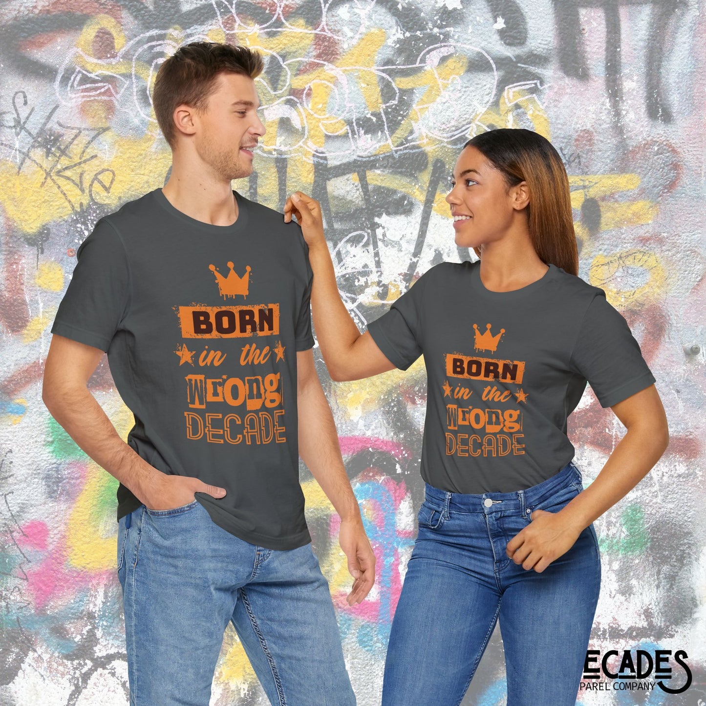 Born in the Wrong Decade - Retro Vibe Casual Shirt