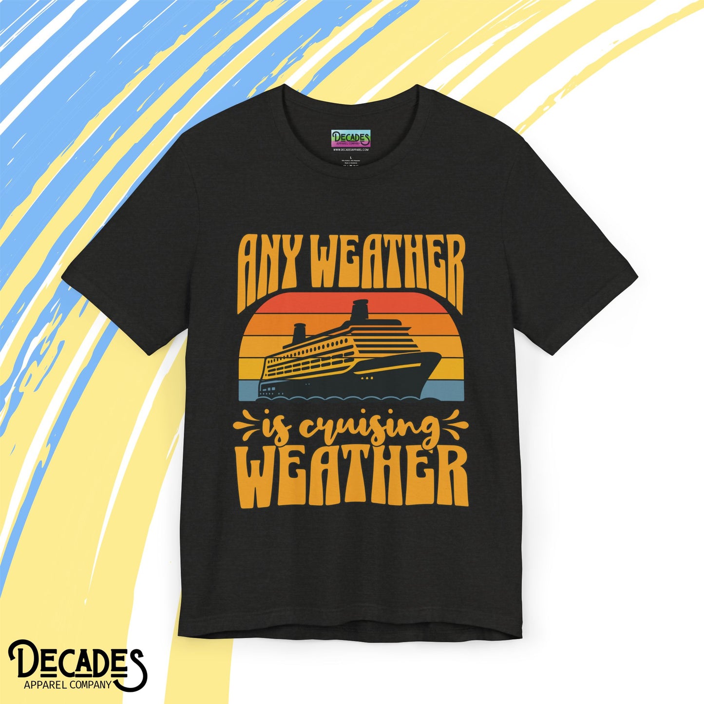 Cruising Weather Unisex Tee - Perfect for Travel Lovers