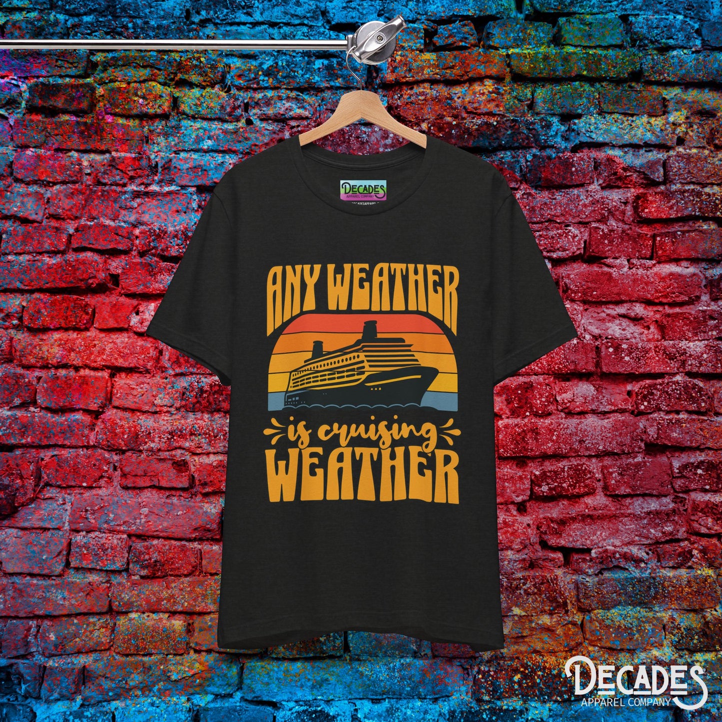Cruising Weather Unisex Tee - Perfect for Travel Lovers