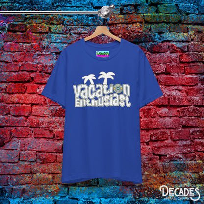 Vacation Enthusiast Graphic Tee - Holmes Away From Home Travel Channel Merch